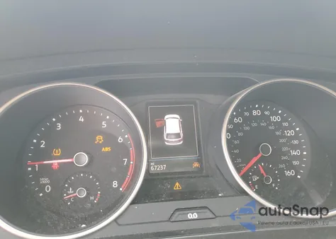 2018 Volkswagen Tiguan Se из США, поврежденный, VIN 3VV2B7AX8JM154396